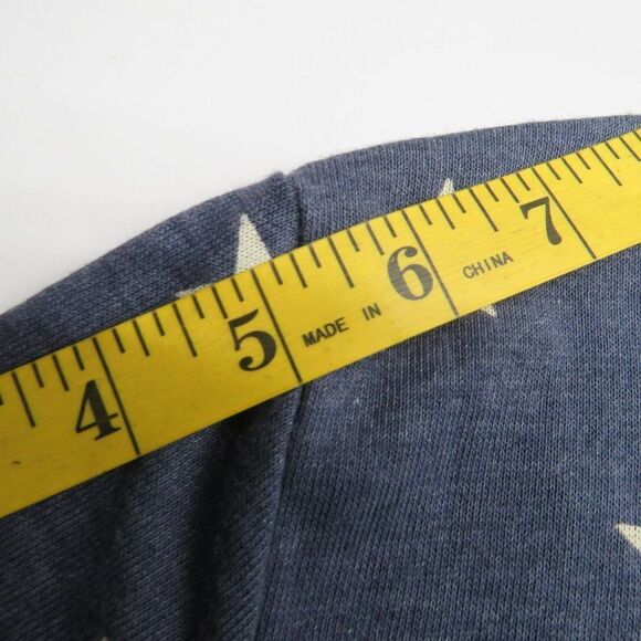 Alternative Darlin Stars Crop Top T-Shirt Women's Size Small Blue White Print Sh - Picture 8 of 8